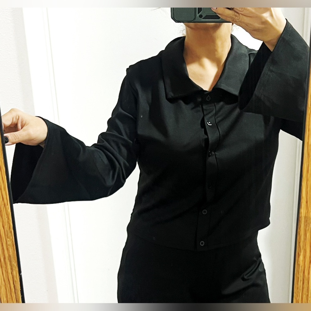 BIG SALE(5 for $20)- Elegant Black Women's Top